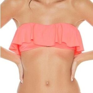 L*Space Lynn Tube Top in Neon Coral